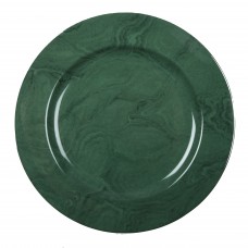 sottopiatto ceramica verde